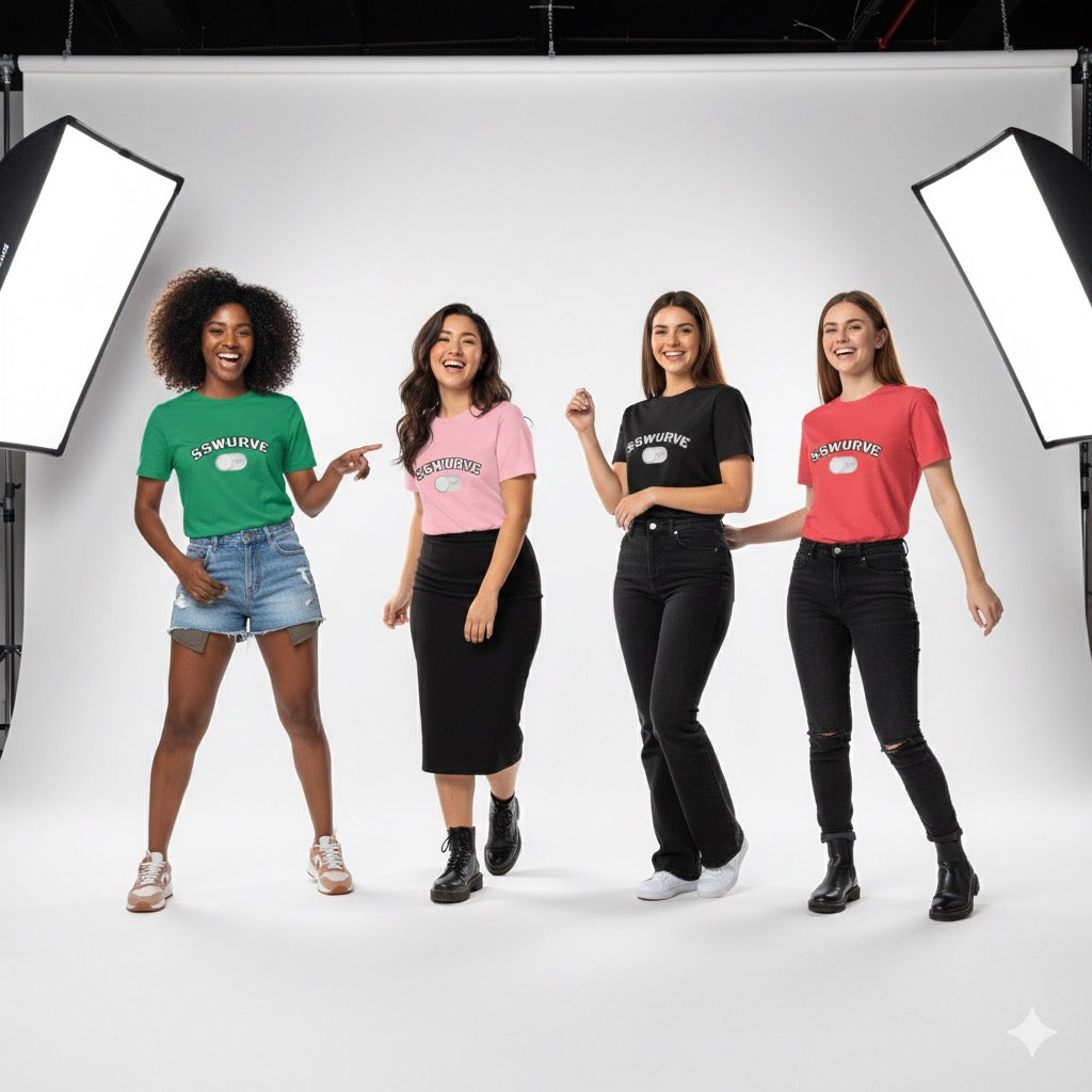 Sswurve Women's Relaxed T-Shirt.
